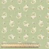 Printed Cotton BOBAM Almond / Cream